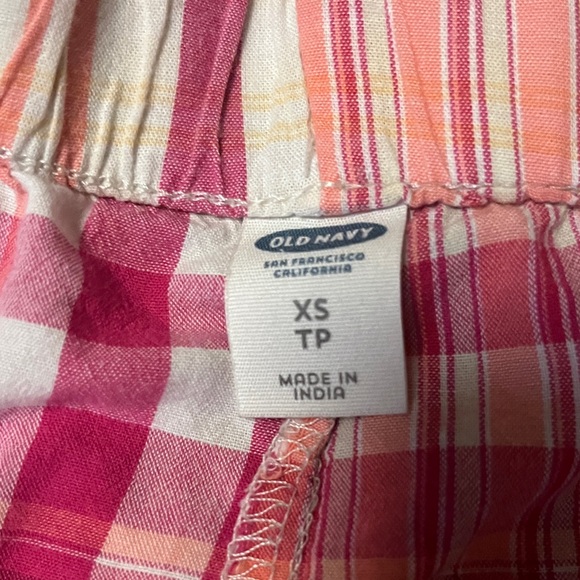 Old Navy poplin sleep shorts - Picture 2 of 3